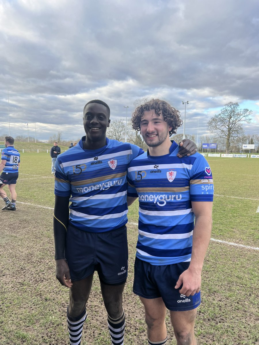 MrLeeBirkett's tweet photo. 💥What a game; @themoneybrain Sponsored BIG SAMMY hooked up brilliantly with @BirkettBilly today who scored the final try to take the spoils for  @MaccRugby (31) V @RedruthRugby (14)  a great display &amp; both @SaleSharksRugby @SaleFC @SaleSharksAcad products. @Natleague_rugby 🚀 https://t.co/8ma8rFXtC9