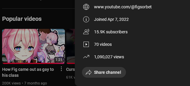 🎉1 million!🎉

Its been about two years since I left my sad office job to chase a vague dream. I've met so many interesting people and had so many fun experiences. I’ve lived much more in these fleeting moments than in my years at work.

Thank you so much for supporting me!