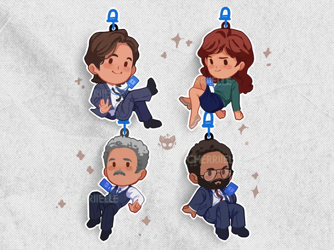 also severance charms!! get your little guys!! #severance 