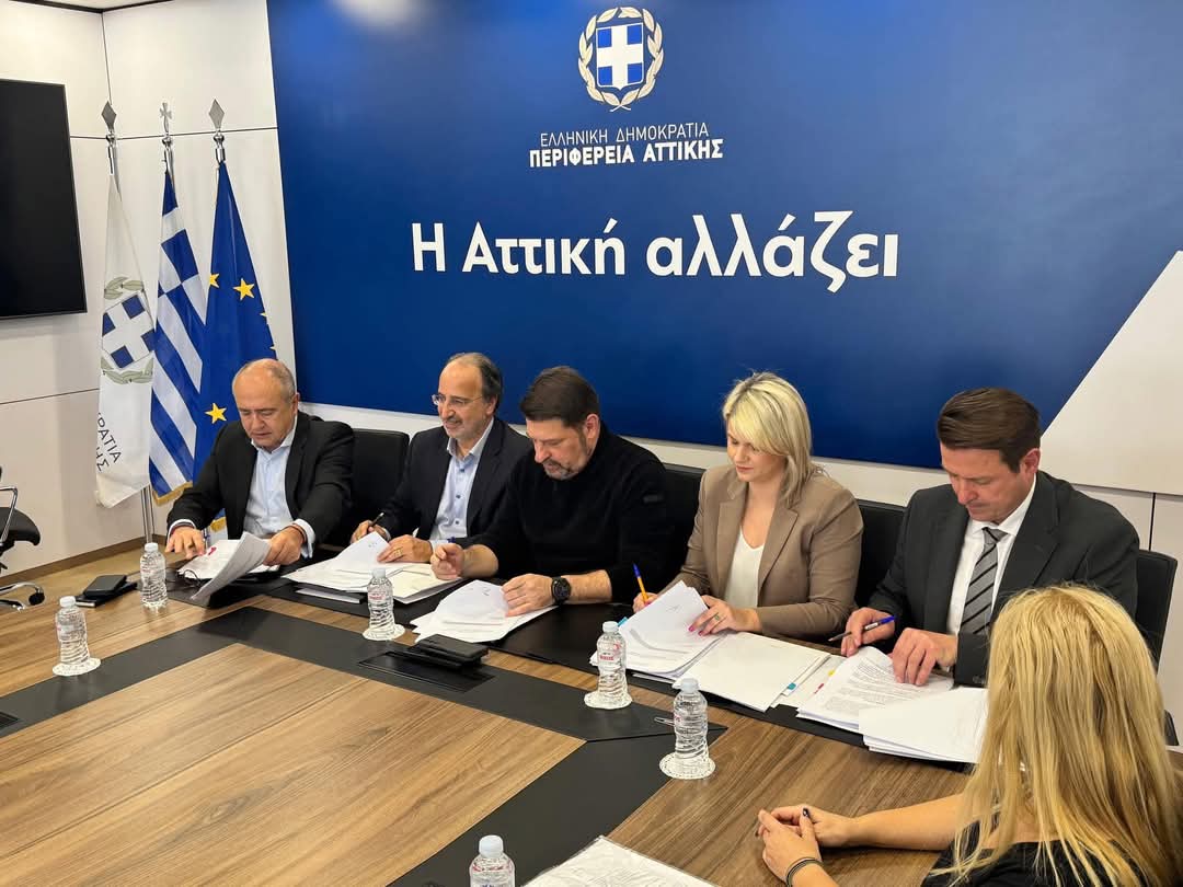 DimosIliou's tweet photo. Προγραμματική σύμβαση για την υλοποίηση έργων ανάπλασης και αναβάθμισης σε παιδικές χαρές του Δήμου μας υπογράψαμε χθες 14 Μαρτίου 2025 με τον Περιφερειάρχη Αττικής κ. Νίκο Χαρδαλιά. 

#Δήμος_Ιλίου 
#ilion 
#Ίλιον https://t.co/dVG5Ku2GLo