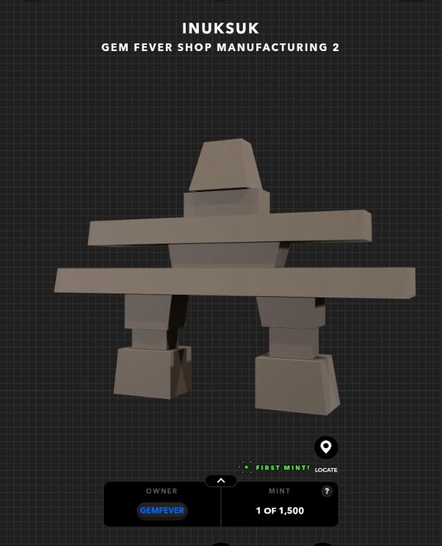 rad_banjo's tweet photo. ๐ hello everybody @UplandMe check out these cool Inuksuk lawn ornament #mapAsset #UGC we just finished making ๐ you can find them at the #GemFeverShop https://t.co/MYvbiDkQhI