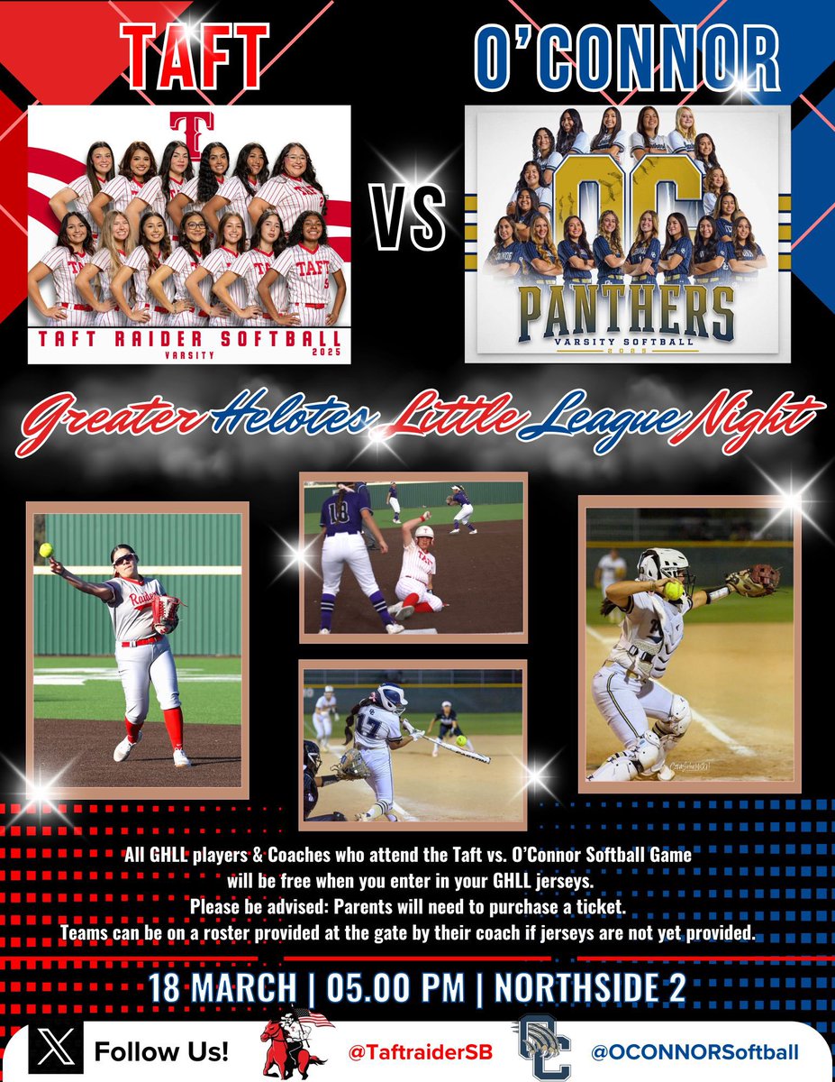 GREATER HELOTES LITTLE LEAGUE NIGHT! 

All GHLL players get in free if you wear your jersey!
