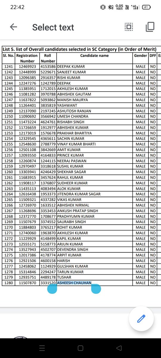 amitraj68594562's tweet photo. #यूपी_पुलिस_रिजल्ट
अफसरशाही के हत्थे चढ़ गई है भर्ती,सारे वर्ग(EWS,OBC,SC,ST)देख लो अपनी अपनी वर्ग की लिस्ट #check_it भांगे पीके जारी तो नहीं कर दिया
#UPPRT_शिक्षक_भर्ती_कब #अफसरशाही
@UPGovt
@CMOfficeUP
@myogiadityanath
@ChiefSecyUP
@myogioffice
@MamtaTripathi80
@thisissanjubjp https://t.co/muGaktRUiq