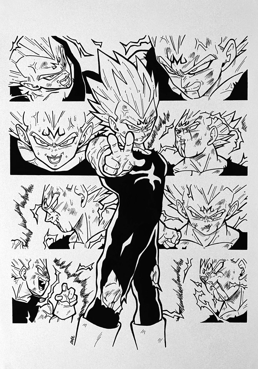 魔人ベジータ💥

#DragonBall #Dbz #Vegeta #AkiraToriyama #FanArt #Anime #Manga