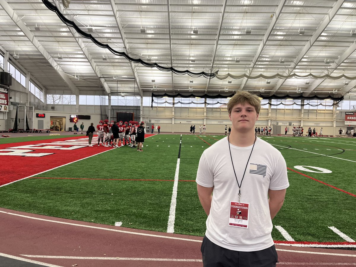 Charlie Nelson (@charlienelson27) on Twitter photo Thank you to <a href="/CoachTPhillips/">Tom Phillips</a> and <a href="/ysufootball/">Youngstown State Football</a> for having me out for a spring practice! It was great to meet all the coaches and players! Thank you to <a href="/CoachTPhillips/">Tom Phillips</a> and <a href="/ysufootball/">Youngstown State Football</a> for having me out for a spring practice! It was great to meet all the coaches and players!