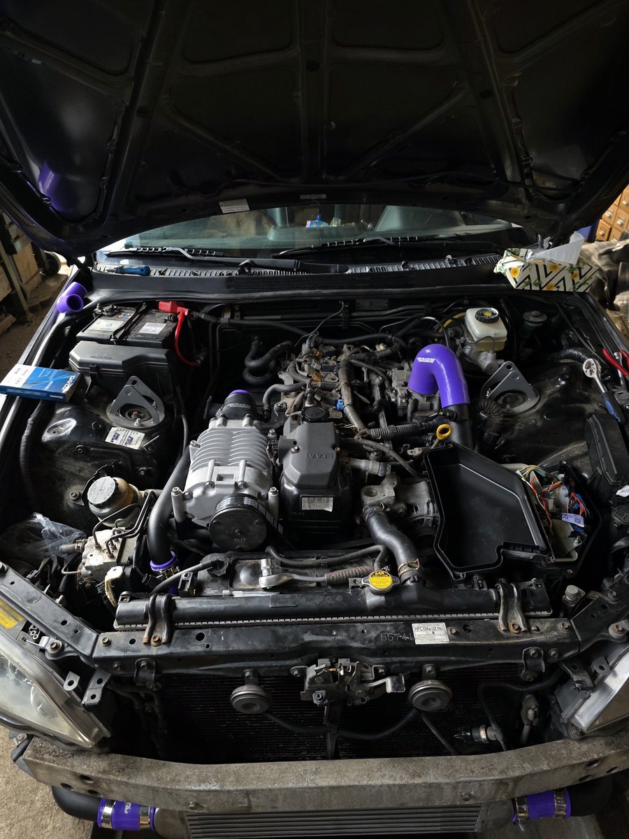 Heute wurde es ernst... fehlt nur noch der luft filter +1-2 kleine sachen und dann sind wir ready to go