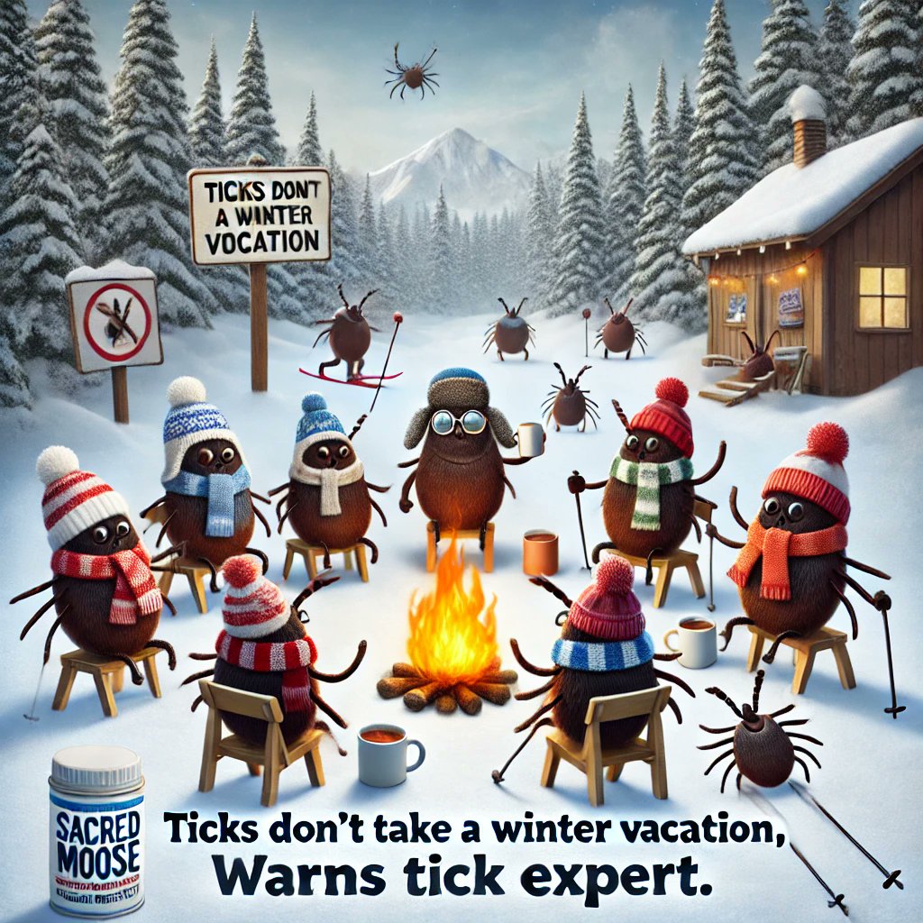 45N68W's tweet photo. Ticks Don't Take a Winter Vacation, Warns Rutgers Expert! https://t.co/uS92d1bFZZ