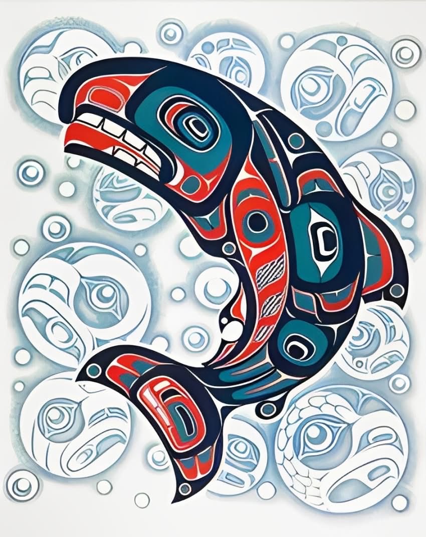 Arlene Christie (@highwayoftearz) on Twitter photo "The river may change, but the spirit of the salmon always finds its way home."
Jan Sky "The river may change, but the spirit of the salmon always finds its way home."
Jan Sky