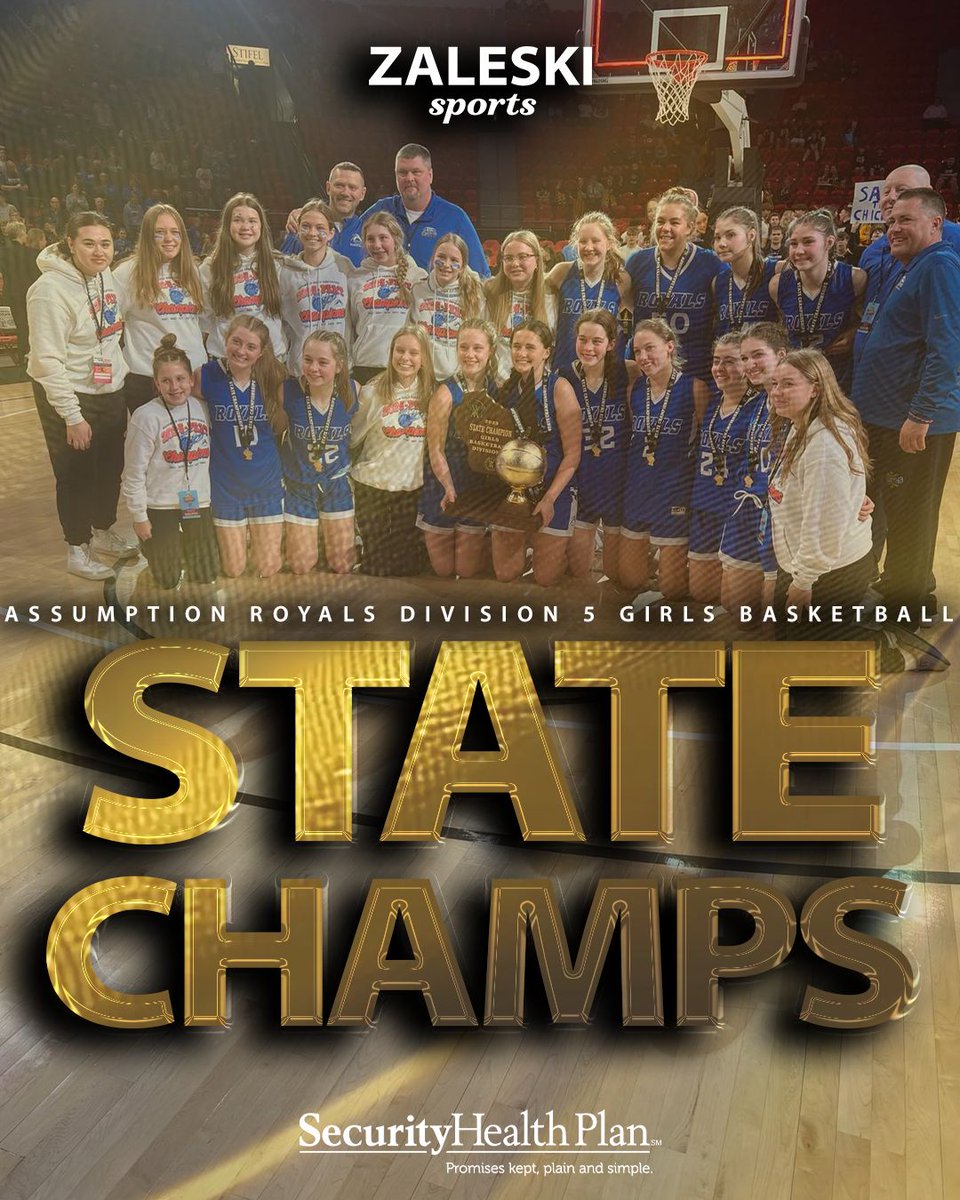 Congratulations to the Assumption Royals on winning the Division 5 State Championship!