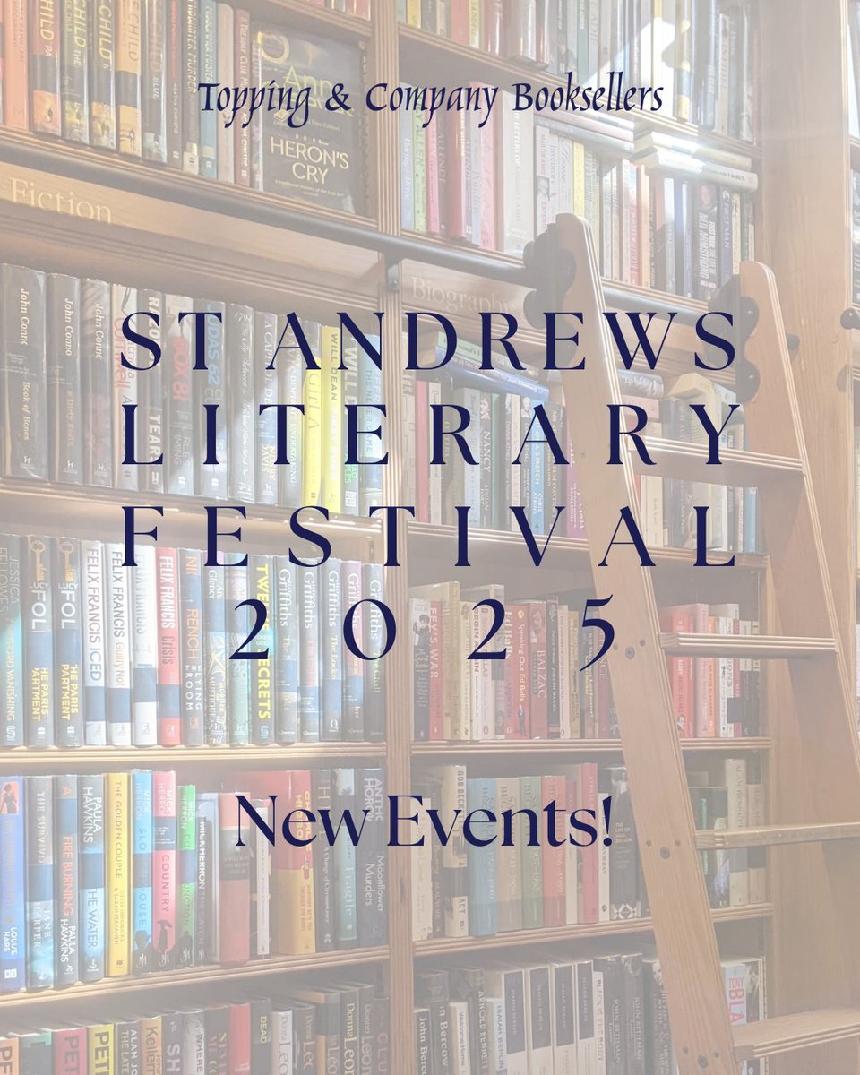 Topping & Company Booksellers of St Andrews tweet media