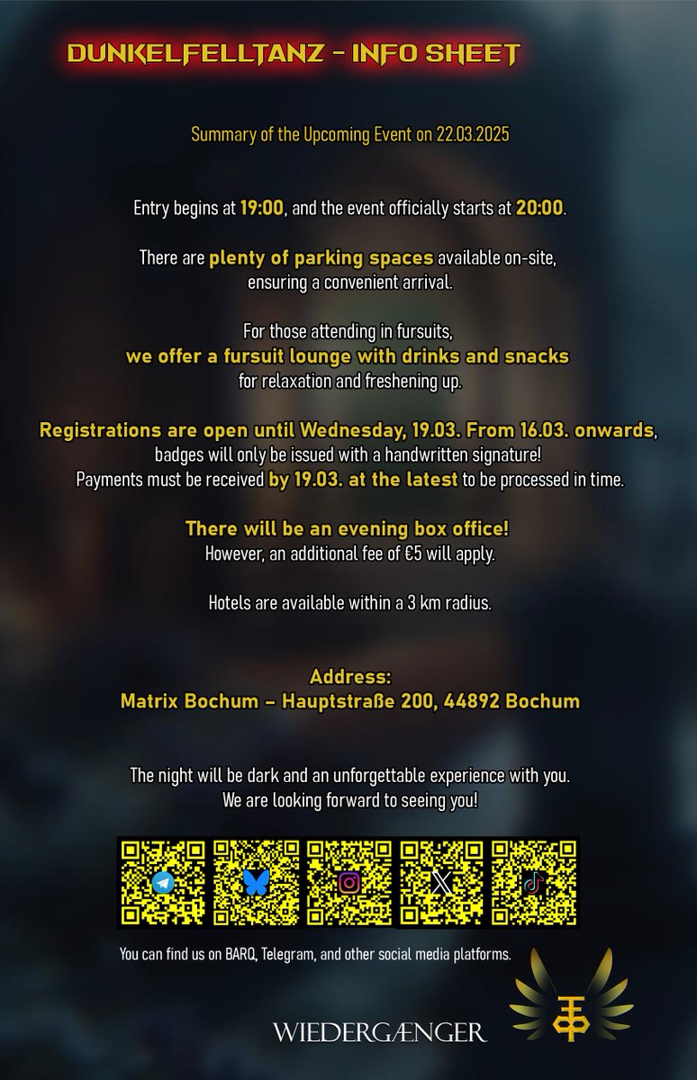 ...only one week left

#dunkelfelltanz #dft #furry #furryfandom #dance #furdance #music #industrial #ebm #darkelectro #darkmusic