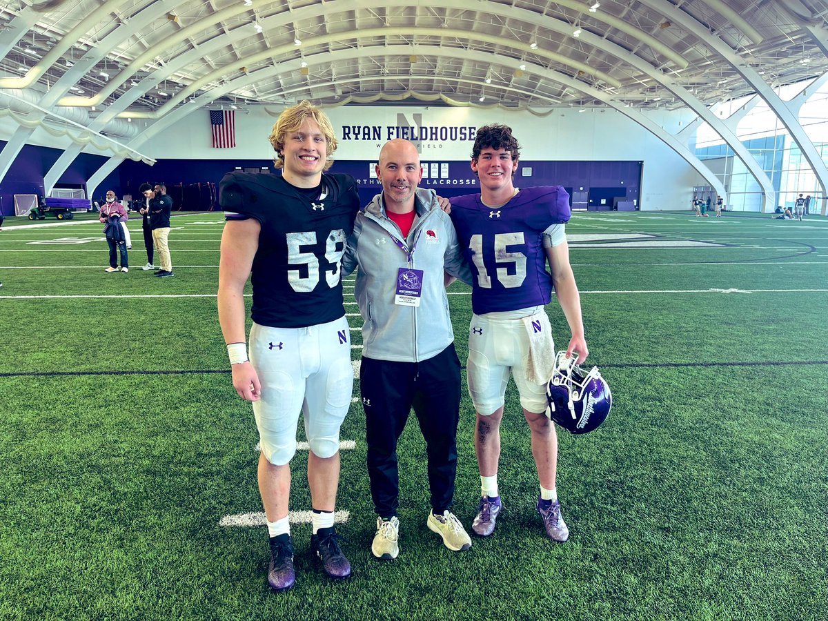 Mike Fitzgerald (@coachfitzfball) on Twitter photo Great to see a couple former players <a href="/SeanWinton3/">Sean Winton</a> and <a href="/jacktrautmann/">Jack Trautmann</a> in action! From their lofty goals as HS freshman to playing Big Ten football is pretty special. Extremely proud of these two young men as I know how hard they have worked and sacrificed to make this happen! Great to see a couple former players <a href="/SeanWinton3/">Sean Winton</a> and <a href="/jacktrautmann/">Jack Trautmann</a> in action! From their lofty goals as HS freshman to playing Big Ten football is pretty special. Extremely proud of these two young men as I know how hard they have worked and sacrificed to make this happen!