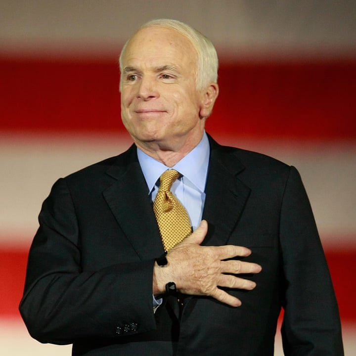 DisavowTrump20's tweet photo. 52 years ago today, John McCain was released from a Vietnam POW camp. His sacrifice for our country should be a reminder of why we must always stand up for democracy against its enemies, whether from abroad or within. 

RETWEET to honor Senator McCain’s life of service today! 🇺🇸 https://t.co/W1d95j10pD