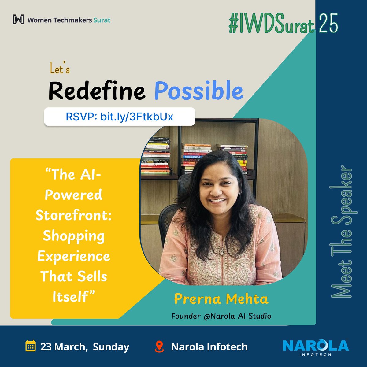 Women Techmakers Surat #IWDSurat25 tweet media