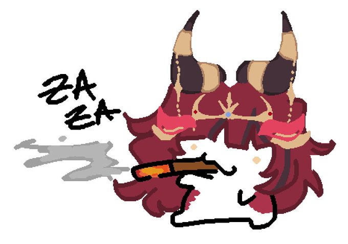 3 pic. my community has made a canadian alter ego for me called zaza kirser ; ~ ; https://t.co/WC1b1