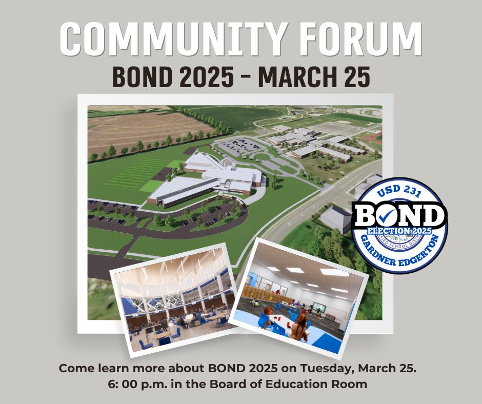 Questions regarding Bond 2025!?  

Come learn more during our Bond 2025 Community Forum! On Tuesday, March 26 (6:00 p.m.), a brief presentation will be given at 6:10 p.m., followed by Q&amp;A and the sharing of resources.