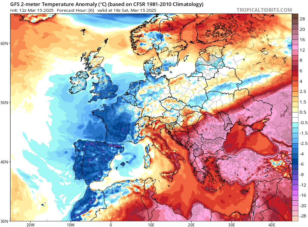 THE MOTHER OF ALL HEAT WAVES
15 March !: 41C in Algeria and Libya, &gt;33C in Turkey and Cyprus.
Earliest 30C in history in Serbia,North Macedonia and Bulgaria (tomorrow Russia and Georgia).
Thousands of records destroyed with the hugest margins ever seen in history.
List Next post.