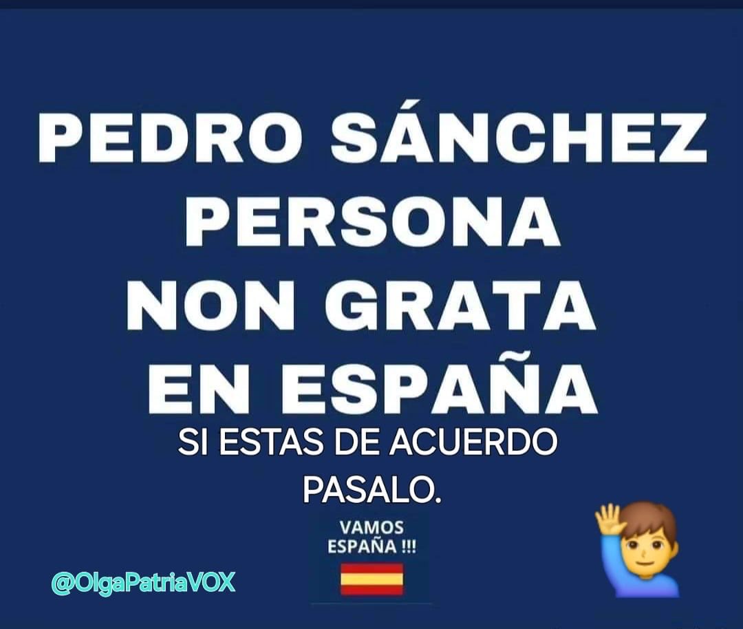 No me cansaré de decirlo 😡
¿Estáis de acuerdo?