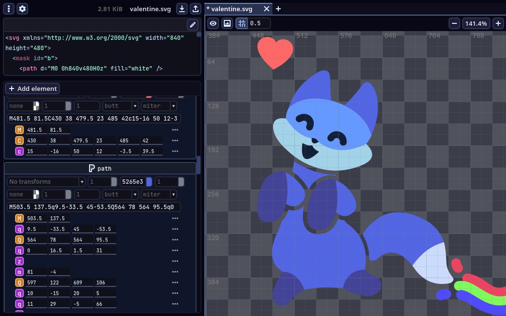Mew Pur Pur | Making GodSVG tweet media