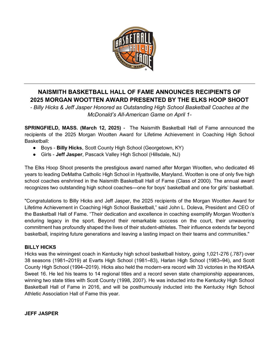 JTHoopsNJ's tweet image. Congratulations to @jasperpascack on this well-deserved honor!  A tremendous coach/teacher and an even better person &amp;amp; friend! 
@nlowe11 @NJLadiesHoops @dbrust1030