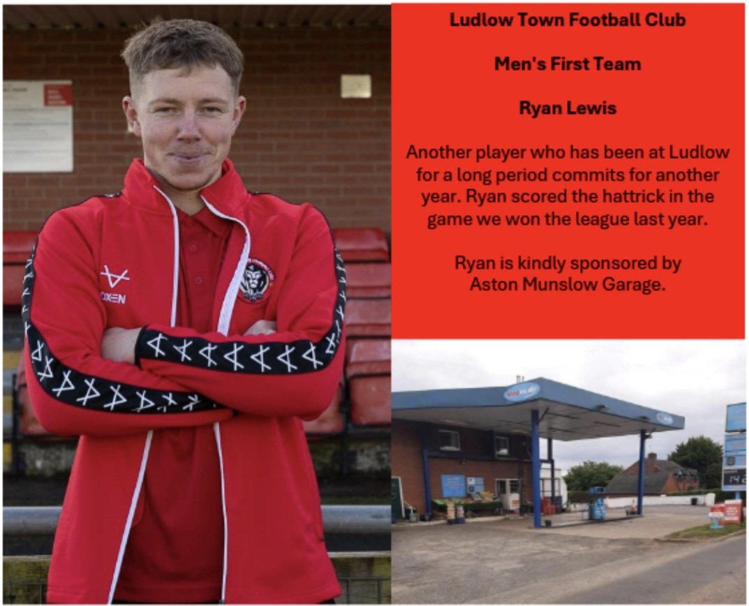 LudlowFC's tweet photo. Close game today at the @Flowfitonline Stadium but a deserved three points. 

Ludlow 2-0 Abingdon 

Goalscorers: @RyLewis123 and George Crump. 

Nice to see 17 year old George get his first goal for the club

#rynosbackfromthedead

🔴⚫️ https://t.co/Xn8H5NfaVU