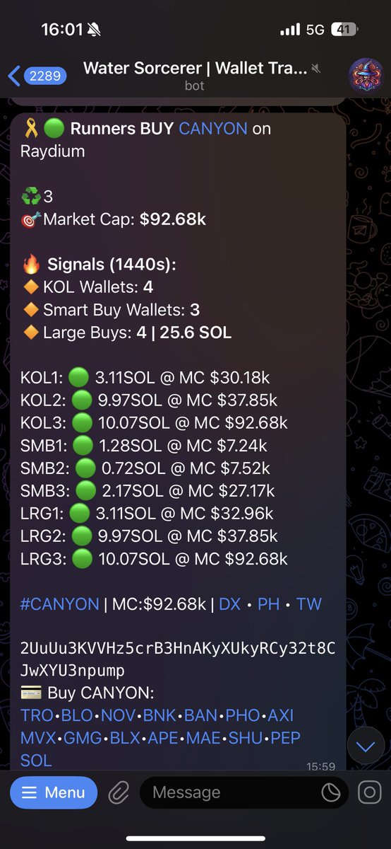 3 days without on High Filters.
But running now ‼️‼️‼️
Attention— twitter REUSED ♻️ 3 times! Its probably a spam—- ⚠️ 
CA 2UuUu3KVVHz5crB3HnAKyXUkyRCy32t8CJwXYU3npump