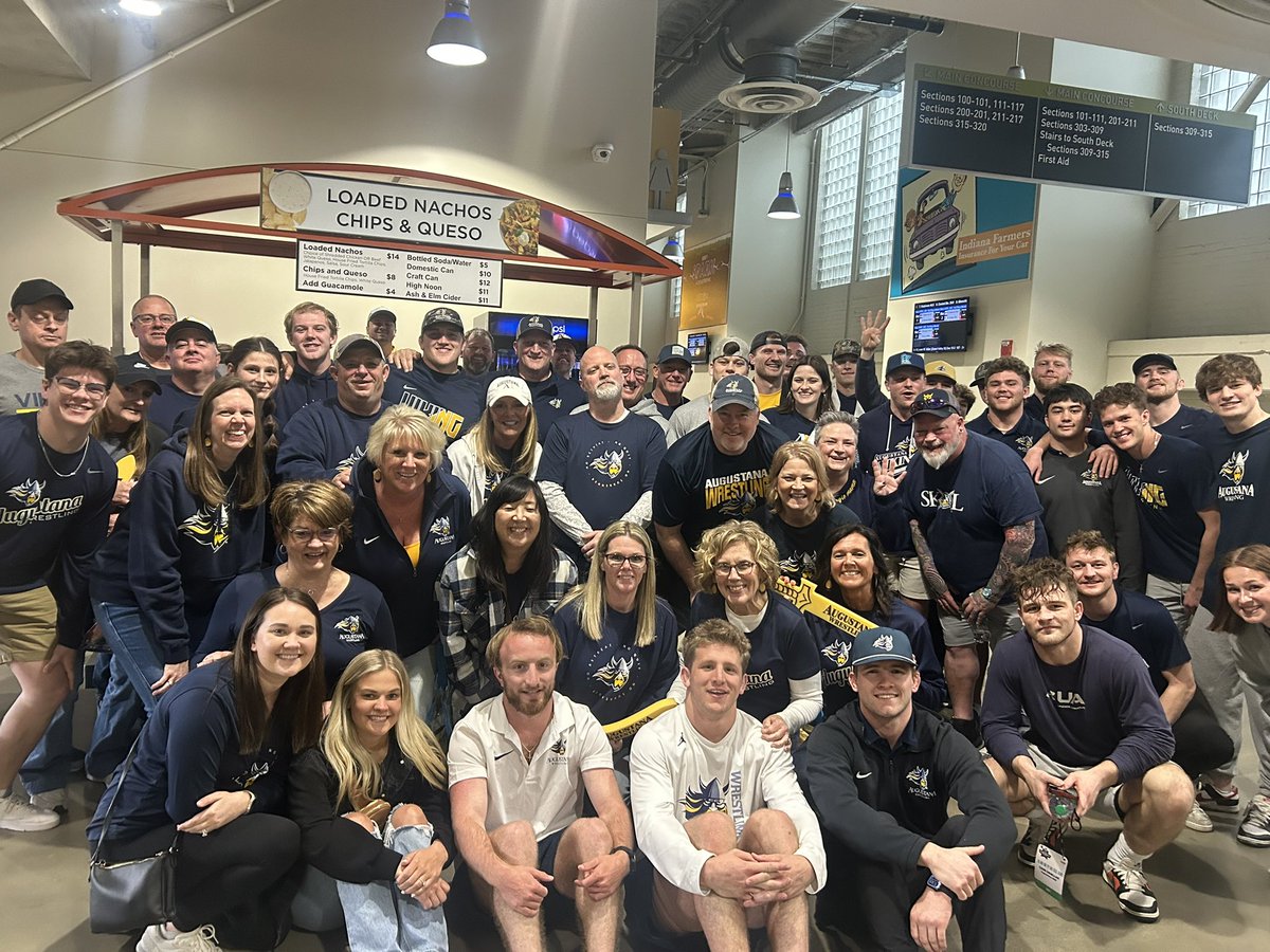 So much fun with <a href="/AugustanaWR/">Augustana Wrestling</a> <a href="/JasonReitmeier1/">Jason Reitmeier</a> at the national tourney!