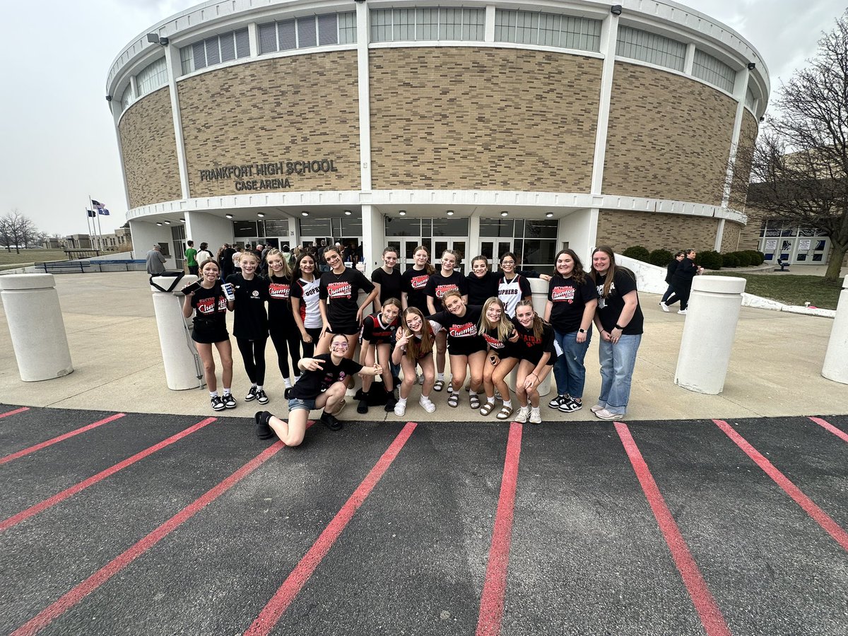 Tournaments in the morning, Culver’s for lunch, and now ready to support the boys at regional!!! Let’s go Gophers!