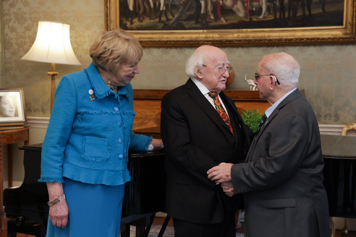 President of Ireland tweet media