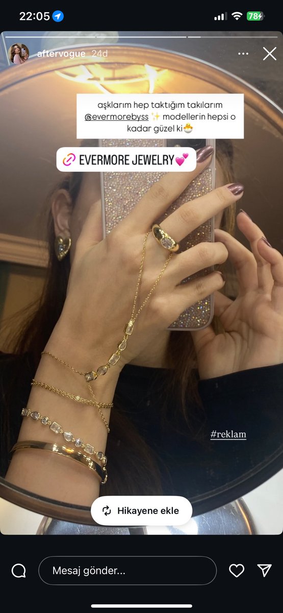 Sen dünyanın en tatlı influncerisin.. Hesabım kapanmadan önce ürün göndermistim yeni hesabım icin tekrar paylasim yapti 🥺