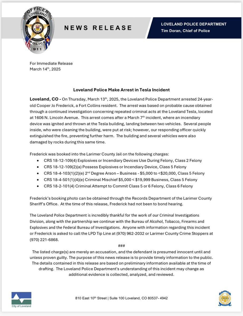 CharleyTakaya's tweet image. #DomesticTerrorist

Blue State, will see.

Jail them under Federal Crimes
@Kash_Patel 
#telsaTerrorists
#terrorists
#MAGA