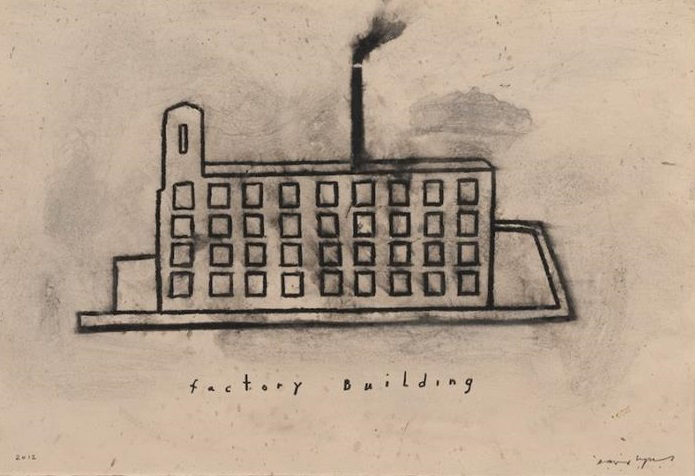 David Lynch's paintings