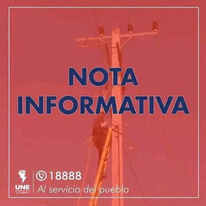 Se trabaja sin perder un segundo para recuperar la estabilidad del SEN.
#LaHabanaDeTodos 
#LaHabanaViveEnMí 
#CubaVencerá