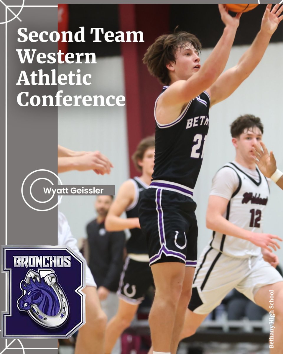 Congratulations to Wyatt Geissler on his selection to the Western Athletic Conference 2nd team!