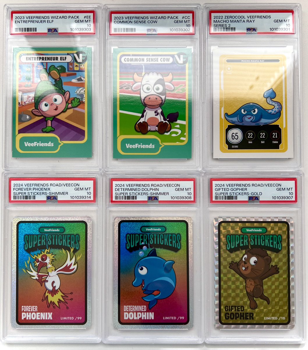 Hey <a href="/VeeFriendsCards/">VeeFriends Cards</a>, <a href="/PSAcard/">PSAcard</a> also thought these were perfect!! 💎10 Time= 🤩🤩🤩