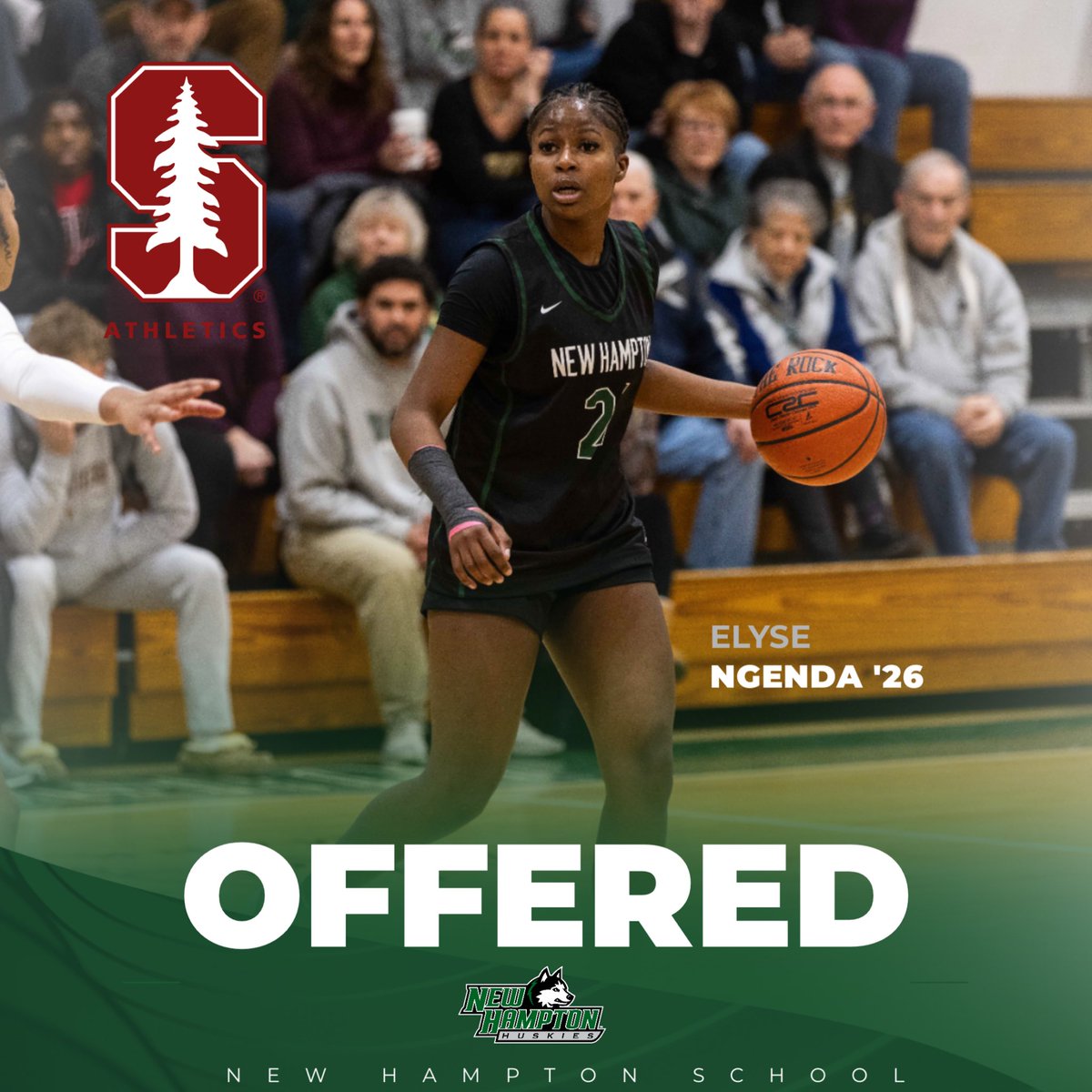 Women's Basketball | New Hampton School (@newhamptonwbb) on Twitter photo Congratulations to Elyse Ngenda ‘26 on her recent offer from <a href="/StanfordWBB/">Stanford WBB 🌲🏀</a> ! <a href="/NEPSGBCA/">NEPSGBCA</a> <a href="/LadyRivals/">Lady Rivals</a> <a href="/ElyseNgenda/">elyse ngenda</a> Congratulations to Elyse Ngenda ‘26 on her recent offer from <a href="/StanfordWBB/">Stanford WBB 🌲🏀</a> ! <a href="/NEPSGBCA/">NEPSGBCA</a> <a href="/LadyRivals/">Lady Rivals</a> <a href="/ElyseNgenda/">elyse ngenda</a>