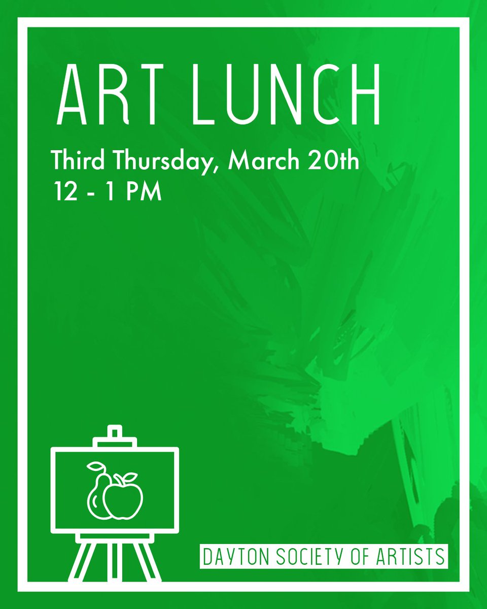dsa_director's tweet image. Join us next week for Art Lunch! Bring a packed lunch, your artwork or other art to share, or just come for some community. Plenty of street parking available. Accessible entry in back.

#Artlunch #artcommunity #sharingiscaring