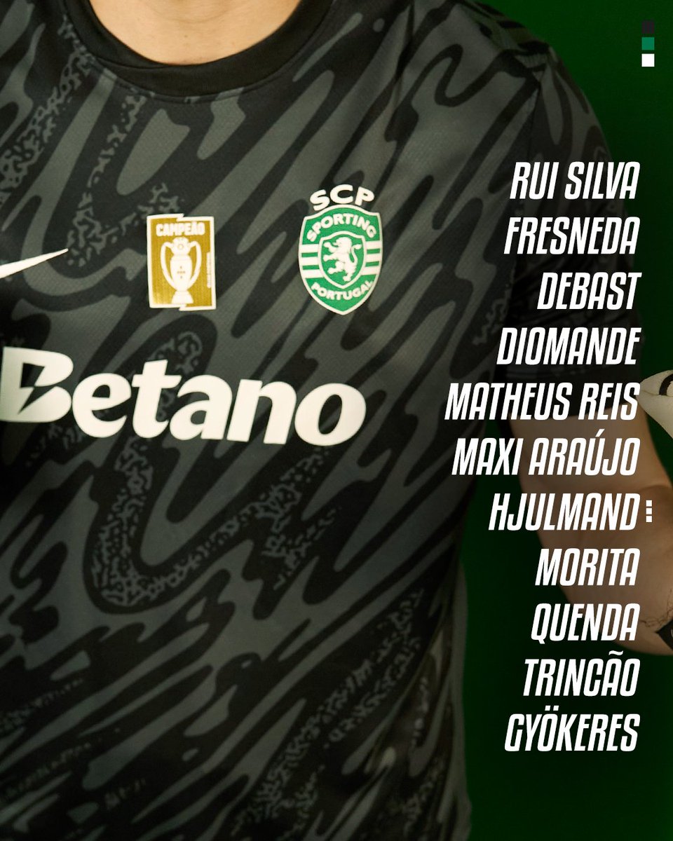 𝙊𝙉𝙕𝙀 𝙄𝙉𝙄𝘾𝙄𝘼𝙇 dos Leões 👥 para o jogo desta noite! #SCPFCF