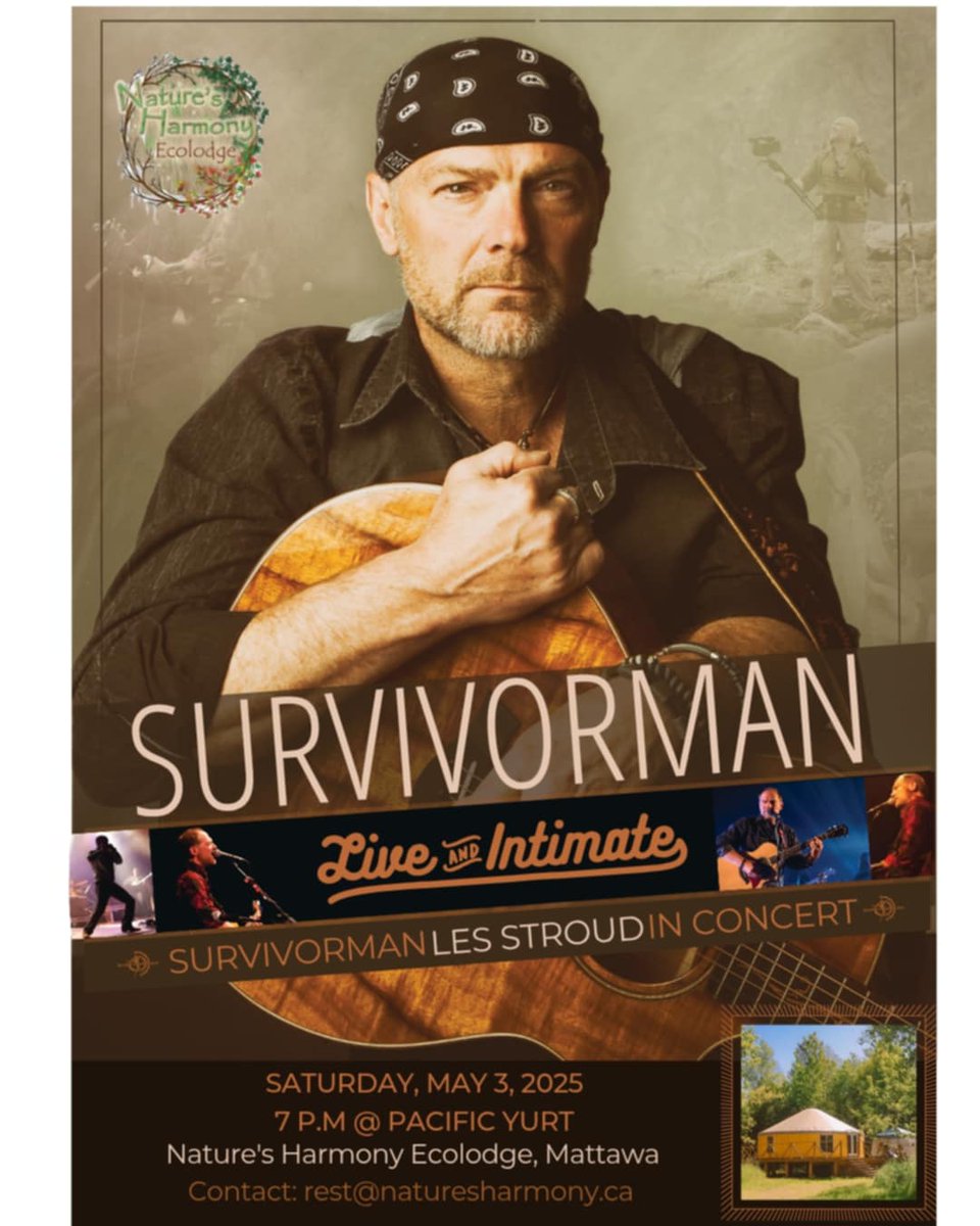 A brief smattering of gigs this summer as I prepare for some major music releases - but this wonderful gig in a yurt in the woods of Canada is a yearly favourite of mine!