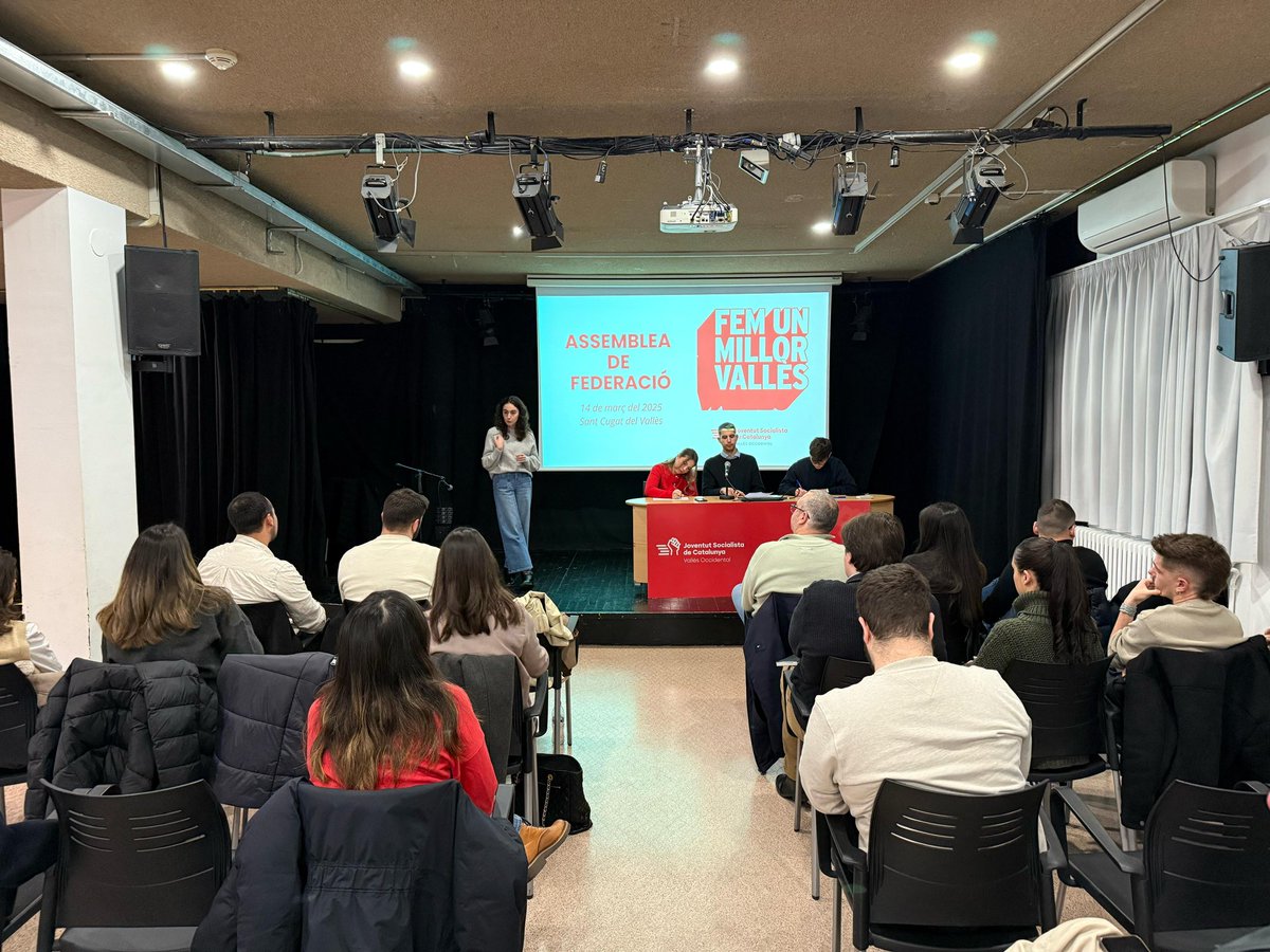🚀 Assemblea de federació ahir a #SantCugat on vam aprovar el Pla de Treball i marcar les línies estratègiques de les properes setmanes. 

🌹 Agraïm als companys i companyes del <a href="/Cugat_Psc/">PSC Sant Cugat / ❤️</a> i especialment a la primera secretària <a href="/lauragmanota/">Laura García Manota</a> per acompanyar-nos!