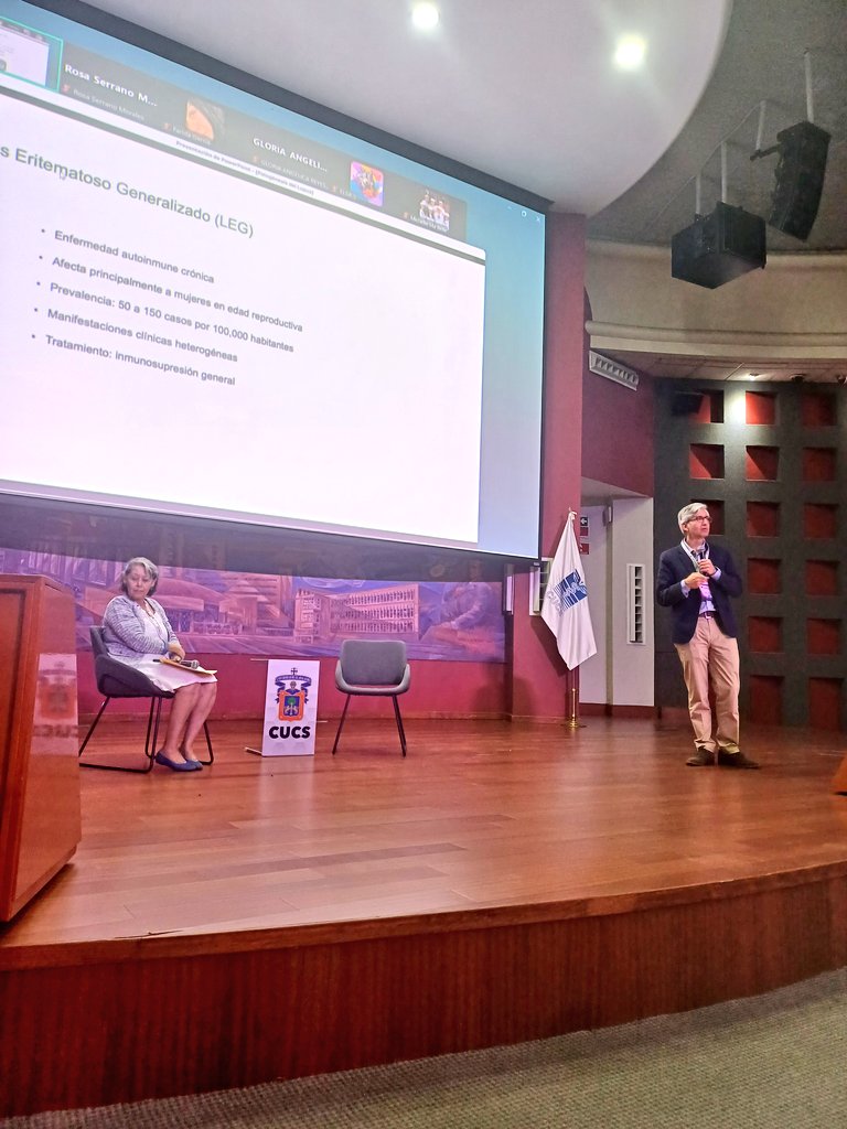 3er y último día de Congreso Potencia Lupus 2025 en #Guadalajara convocada por <a href="/CetluLupusMex/">Cetlu México</a> en la ponencia Patogénesis del lupus por el Dr. José Carlos Crispín <a href="/autoinmunilab/">Crispín-Rosetti Lab</a> que permite traer información novedosa para las personas con #lupus 💜🥳👥️💡