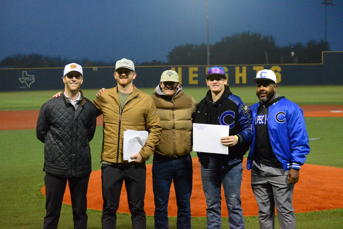 Brian Gosset (@gosset41) on Twitter photo Burleson Centennial 2025 <a href="/Maxirwin0317/">Max Irwin</a> (CSU Pueblo) was awarded with a $1000 scholarship grant by the <a href="/DrewMedfordMT/">DMMT - March 6-8, 2025</a> 3-8-25
#txhsbaseball <a href="/CHSSPARTANBASE1/">CHS Spartan Baseball</a> <a href="/GMsportsmedia1/">GM Sports Media</a> Burleson Centennial 2025 <a href="/Maxirwin0317/">Max Irwin</a> (CSU Pueblo) was awarded with a $1000 scholarship grant by the <a href="/DrewMedfordMT/">DMMT - March 6-8, 2025</a> 3-8-25
#txhsbaseball <a href="/CHSSPARTANBASE1/">CHS Spartan Baseball</a> <a href="/GMsportsmedia1/">GM Sports Media</a>