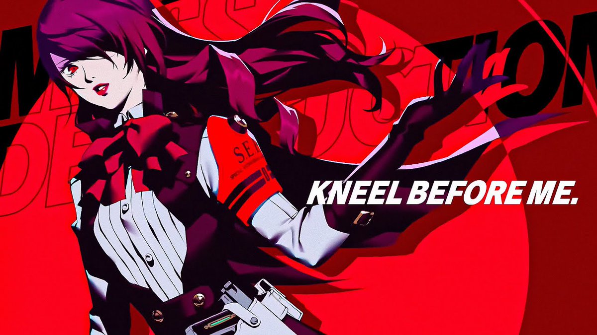 Might revamp this account into a Mitsuru Kirijo one once I'm done playing P3R (discovering the franchise with it, a banger). 
Like if you'd be interested.