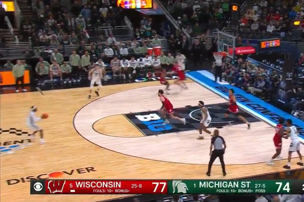 Carter Gilmore blocked this shot