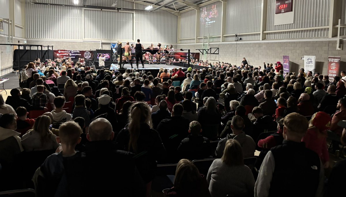 We are LIVE right now at the Rich Energy Arena in Aberdeen for the Regal Rumble 2025. 

Our TEN MAN tag match gets us underway!