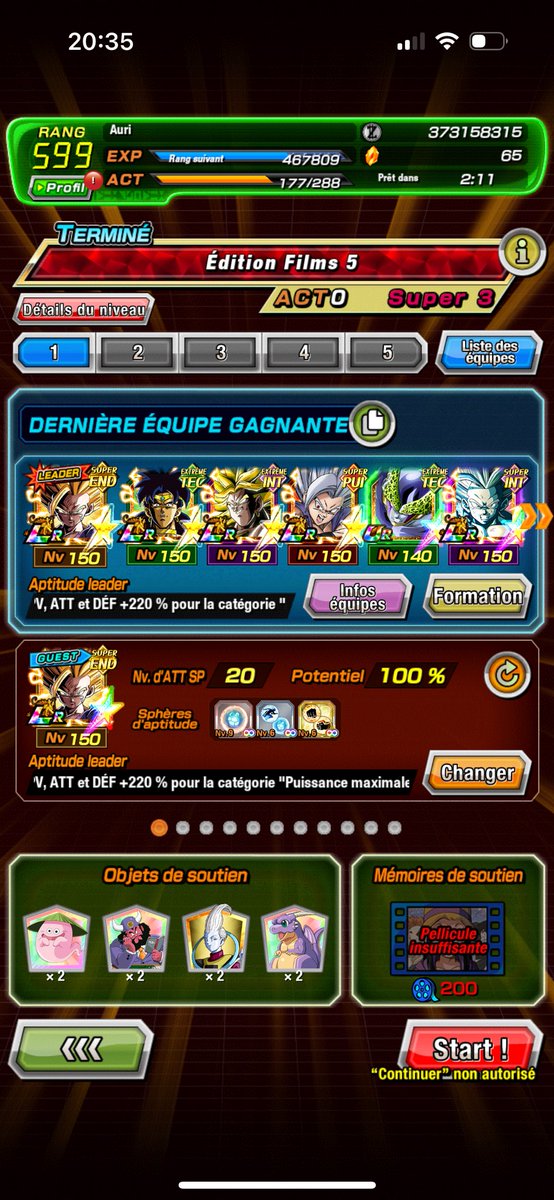 Auriles_'s tweet photo. Niveau 10 - Mission « Puissance Maximale » https://t.co/0QJWAAjgZx