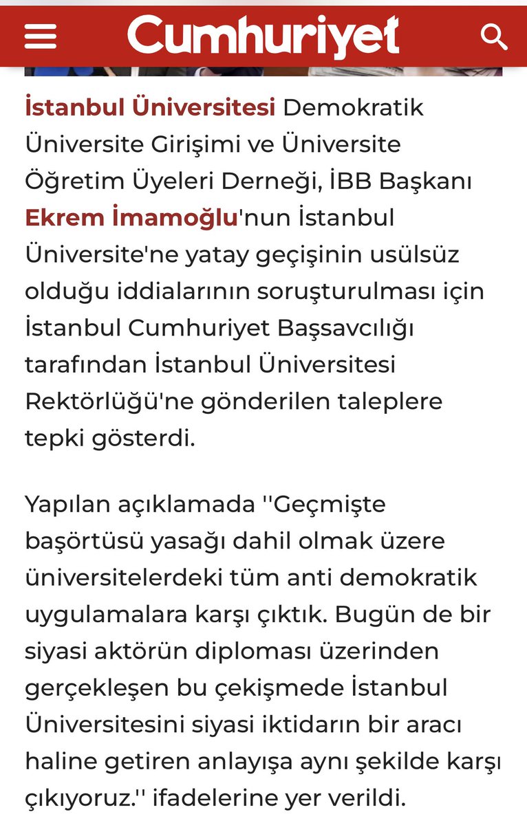 100’e yakını tespit edildi belki binlerce usulsüz yatay geçiş yapılmış:
Masonların, siyasetçilerin, kalantor işadamlarının hatta akademisyenlerin hazırcı çocukları haksız hukuksuz diplomalar almış. İ.Ü.’de resmen tezgah kurmuşlar.
Gece gündüz çalışıp o kadar insanın hakkı yenmiş,