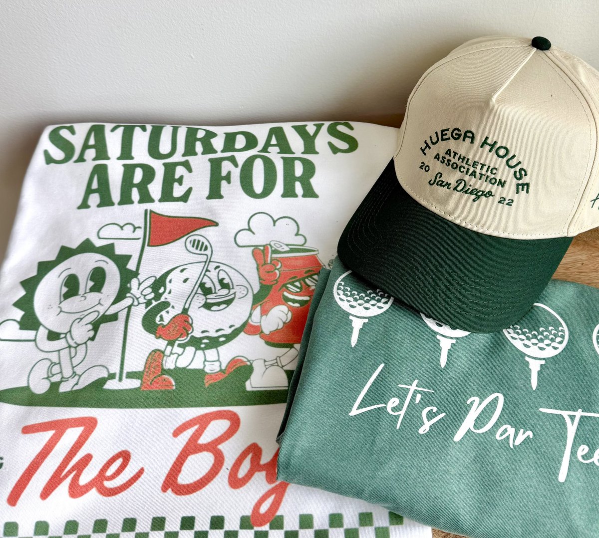 VictoryShirts20's tweet image. Let’s Par Tee!! ⛳️☘️
We’ve added a few new shirts to our golf collection! Complete the fit with the Athletic Association hat from @huegahouse! Use code Victory15 to save 15% off your order at Huega House!
Website: victoryshirtsshop.com
#golf #letspartee #stpatricksday