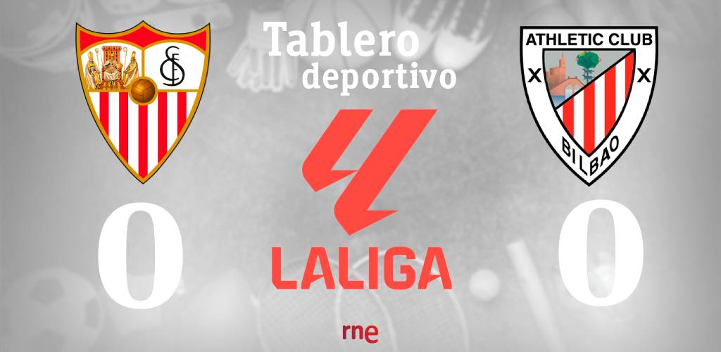 Tablero Deportivo RNE (@tablero_rne) on Twitter photo ⚔️ ¡Vamos de lleno a la pelea por Europa!
⏰ 16:15
🏟️ Ramón Sánchez-Pizjuán
🏆 #LaLiga
⚽️ Sevilla F.C.🆚Athletic Club
🎙️ <a href="/pineti66/">Andoni Pinedo</a> y <a href="/ManoloNietoM/">Manolo Nieto</a>
🗣️<a href="/VeroBoquete/">Verónica Boquete</a>
🔴DIRECTO | <a href="/rne/">Radio Nacional</a>
📲 rtve.es/rneaudio ⚔️ ¡Vamos de lleno a la pelea por Europa!
⏰ 16:15
🏟️ Ramón Sánchez-Pizjuán
🏆 #LaLiga
⚽️ Sevilla F.C.🆚Athletic Club
🎙️ <a href="/pineti66/">Andoni Pinedo</a> y <a href="/ManoloNietoM/">Manolo Nieto</a>
🗣️<a href="/VeroBoquete/">Verónica Boquete</a>
🔴DIRECTO | <a href="/rne/">Radio Nacional</a>
📲 rtve.es/rneaudio