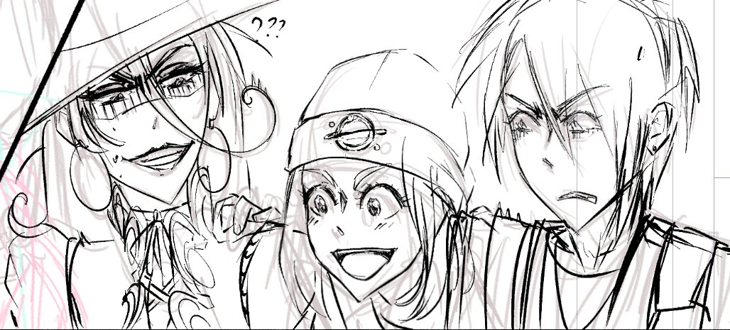 batsbug's tweet photo. The "you're not helping" face  

#comics #digitalart #sketches #lineart #cheesecakethecomic https://t.co/qPFAcMjhsO